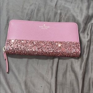 Kate spade glitter dipped Wallet